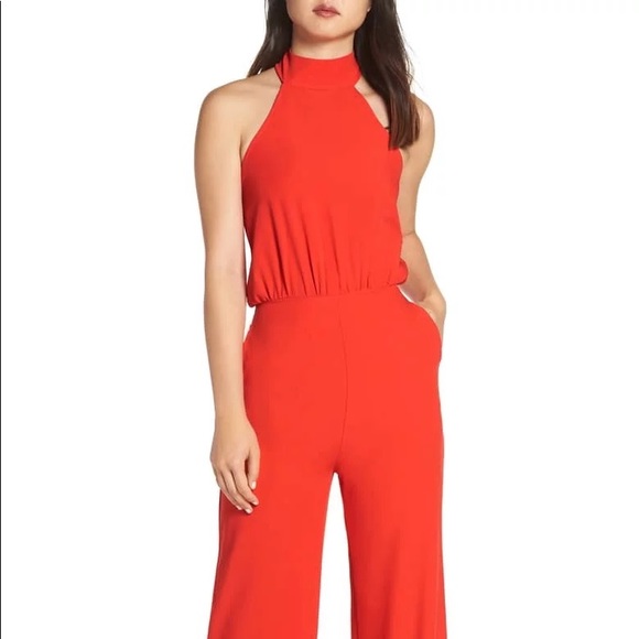 Lulus moment for life halter jumpsuit - Picture 4 of 8